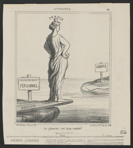 La planche est bien courte