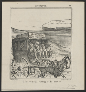 Et ils veulent rattraper le train!!!