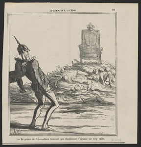 Le Prince de Hohenzollern...