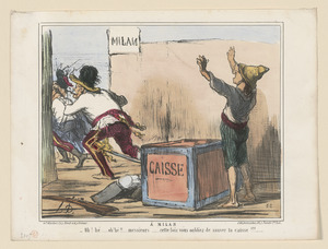 A Milan...vous oubliez la caisse!...