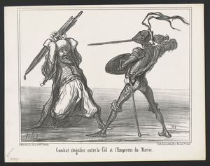 Combat singulier entre le Cid et l'Empereur du Maroc