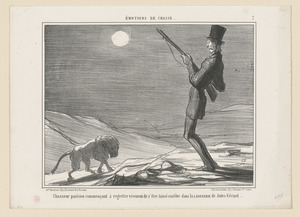 Chasseur parisien commençant à regretter...