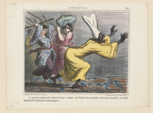 Le grand eunuque...allant rendre compte au Sultan...