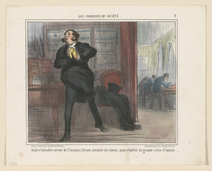 Maître Galoubet, avoué de 1re instance...