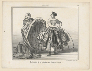 De l'utilité de la crinoline pour frauder l'octroi