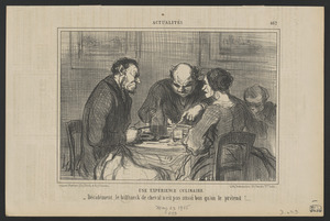 Une expérience culinaire