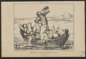 Descendant joyeusement le fleuve de la vie