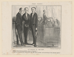 Les garçons en habit noir