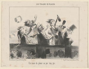 Un train de plaisir un peu trop gai