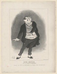 Henri Monnier (Rôle de Joseph Prudhomme)