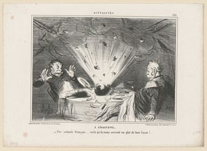 A Sébastopol. - Ces satanés français...