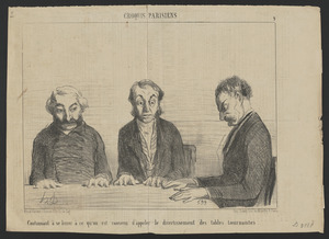 Continuant...le divertissement des tables tournantes