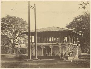 View of unidentified pavilion