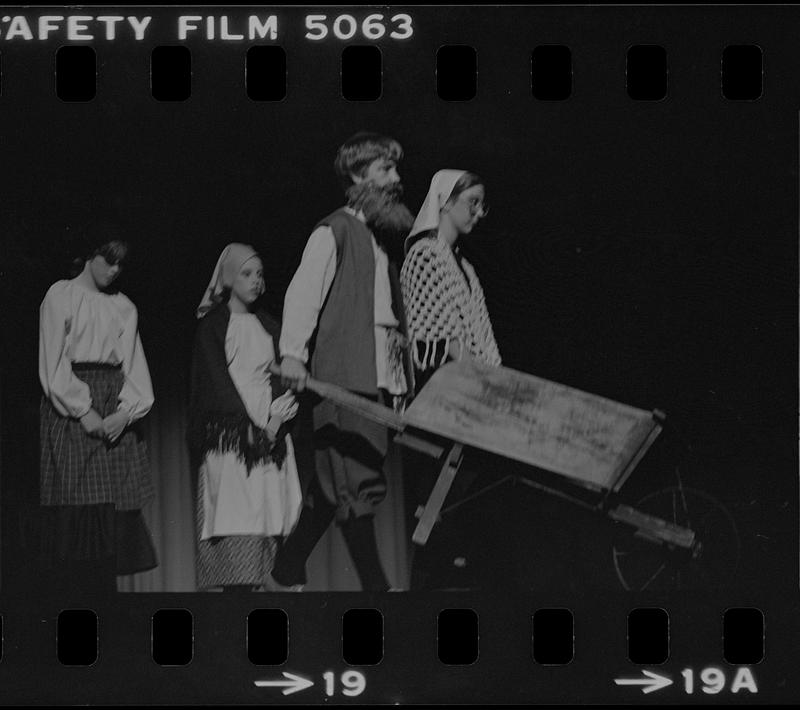 Middle school play “Bits and Pieces” Digital Commonwealth