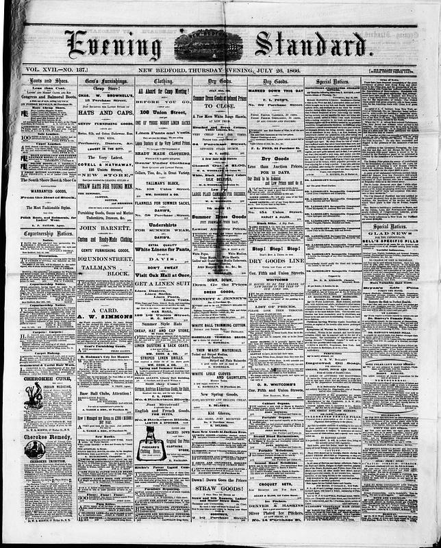 Evening Standard. July 26, 1866 - Digital Commonwealth