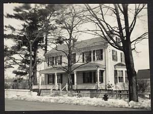 “Pump John,” house at 6 Pleasant Street