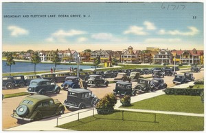 Broadway and Fletcher Lake, Ocean Grove, N. J.