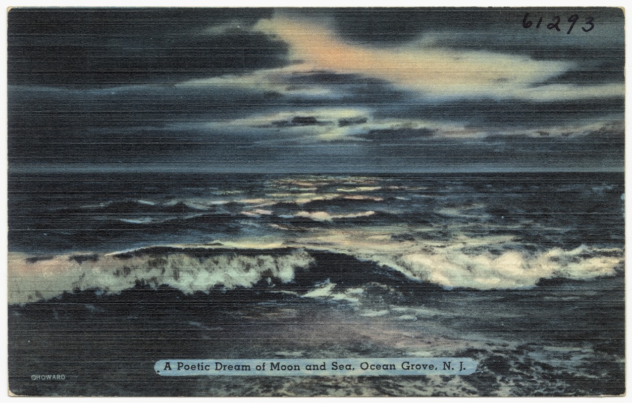 A poetic dream of moon and sea, Ocean Grove, N. J.