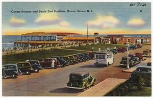 Ocean Avenue and South End Pavilion, Ocean Grove, N. J.