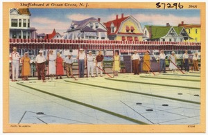 Shuffleboard at Ocean Grove, N. J.