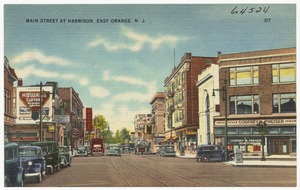 Main street at Harrison, East Orange, N. J.