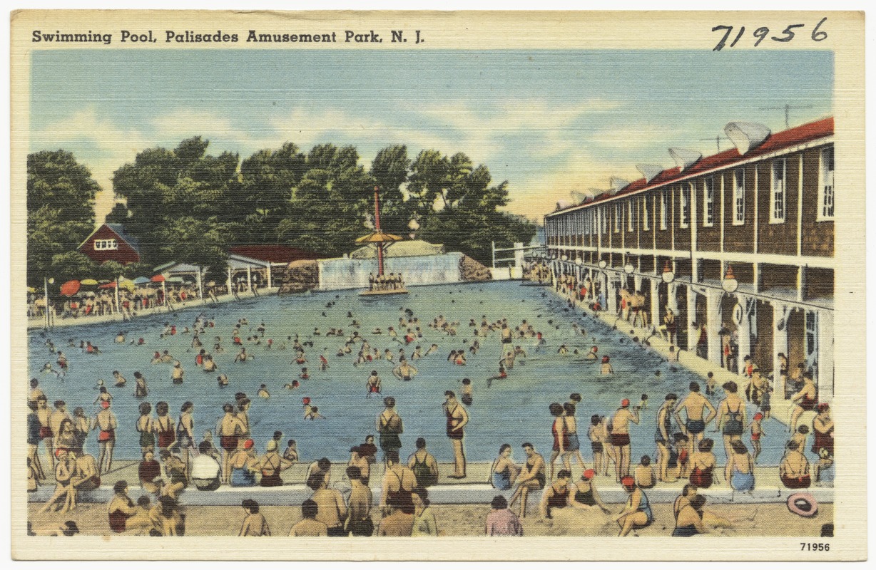 Swimming pool, Palisades Amusement Park, N. J.