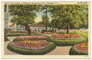 Flower pot garden at Palisades Amusement Park, Palisades, N. J.
