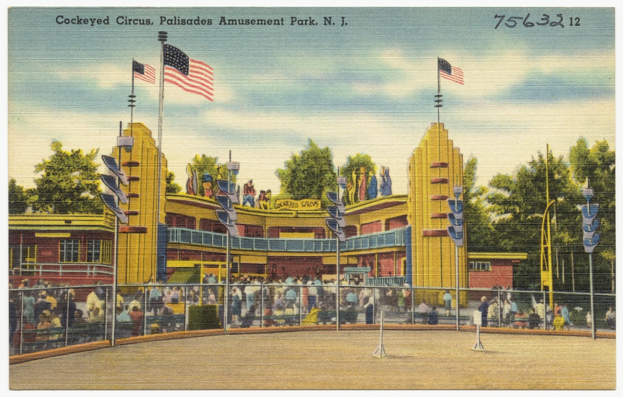 Cockeyed circus, Palisades Amusement Park, N. J.