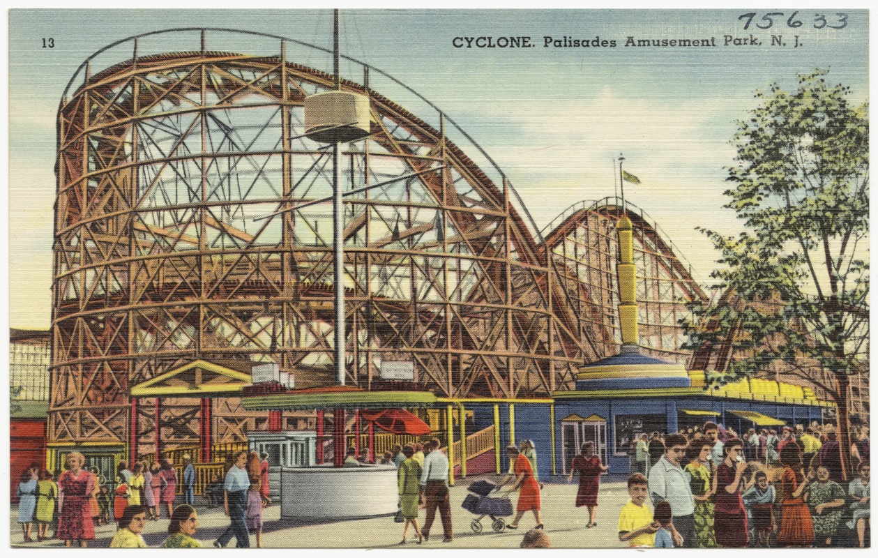 Cyclone, Palisades Amusement Park, N. J.