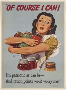 Of course I can! I'm as patriotic as can be -- and ration points won't worry me!
