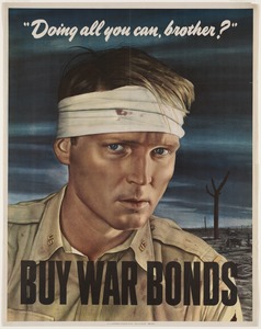 Doing all you can, brother? Buy war bonds