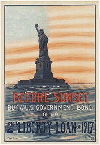 Before sunset. Buy a U.S. government bond of the 2nd Liberty Loan of 1917