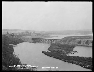 Wachusett Reservoir, southerly from near South Clinton station, (compare with No. 25), Boylston, Mass., May 24, 1901