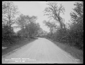 Weston Aqueduct, Weston-Saxonville road, looking northerly, Wayland, Mass., May 31, 1901