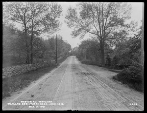 Weston Aqueduct, Wayland-Cochituate road, looking southerly, Wayland, Mass., May 31, 1901