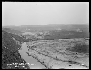 Wachusett Reservoir, Section 6, Scar Bridge and Dumping Platform No. 14, Boylston, Mass., Jun. 12, 1901