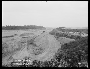 Wachusett Reservoir, North Dike, westerly portion, southwest of station 5, Clinton, Mass., Jun. 12, 1901