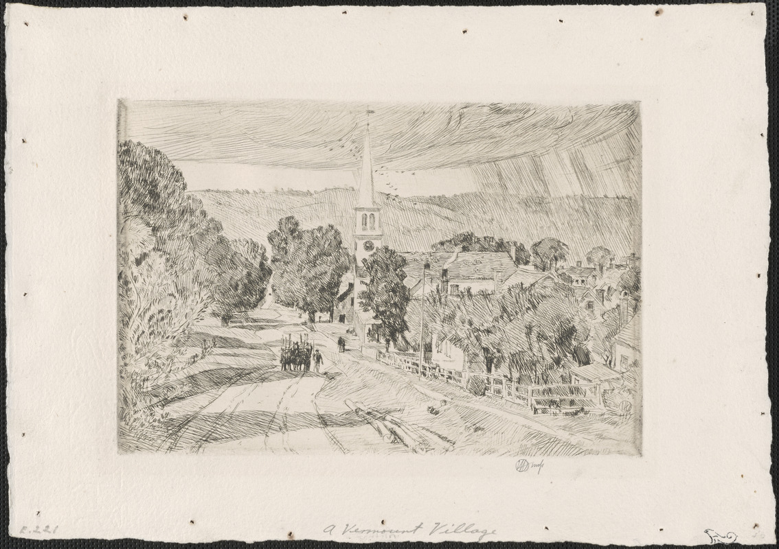 A Vermont village