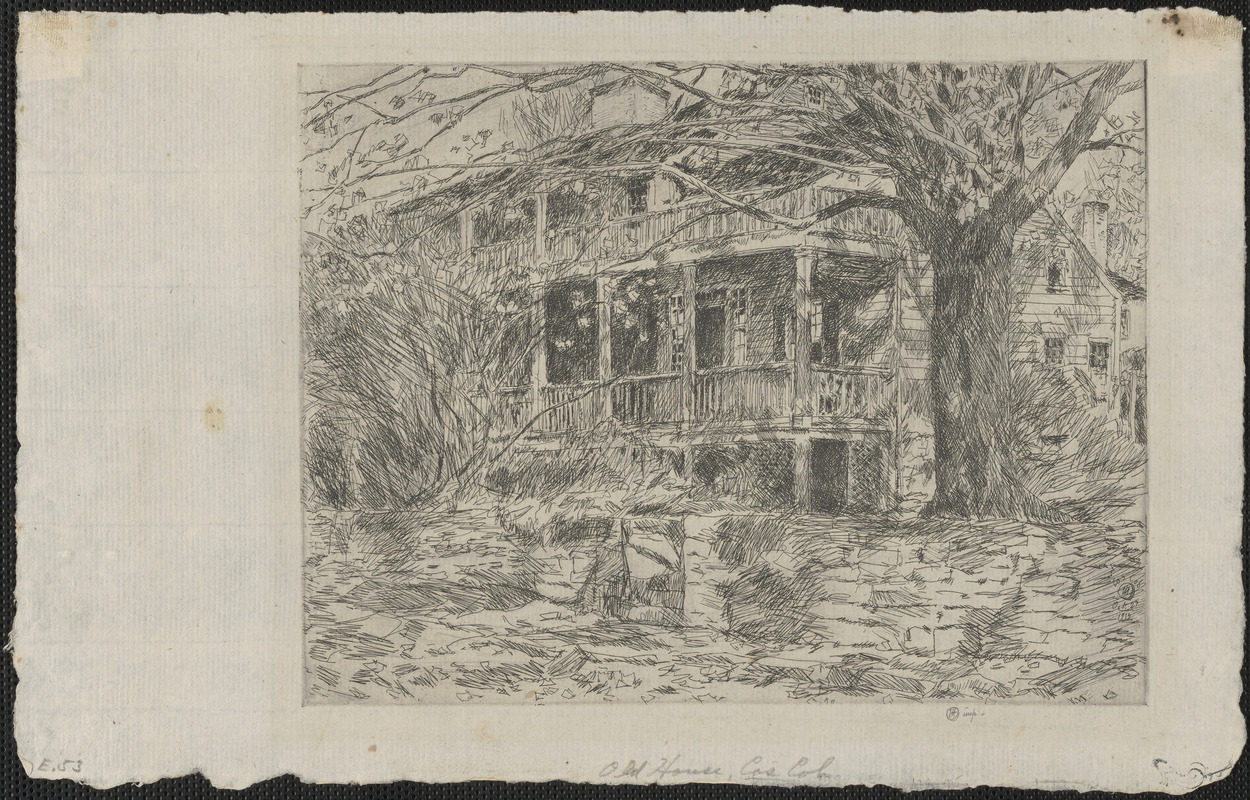 The old house, Cos Cob