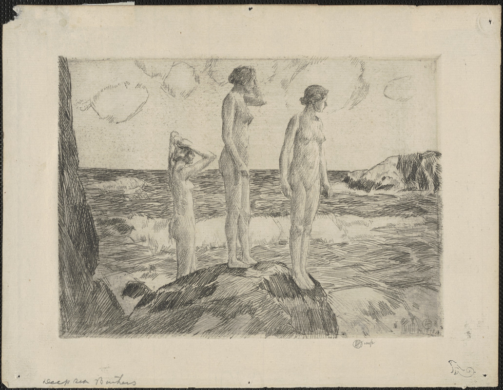 The deep sea bathers