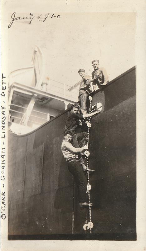 "O'Carr" - Arthur S. Graham - Brady S. Lindsay - Ralph A. Dett on U.S. Revenue Cutter Comanche