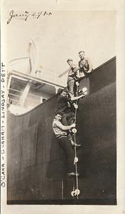 "O'Carr" - Arthur S. Graham - Brady S. Lindsay - Ralph A. Dett on U.S. Revenue Cutter Comanche