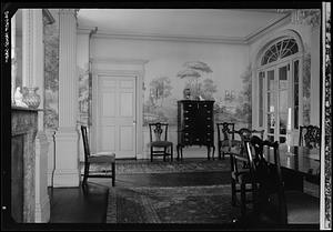 Daggett House, Salem: interior, dining room