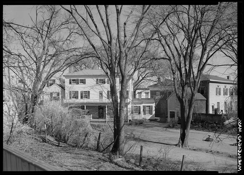 Marblehead, back of Nathaniel Hooper's house