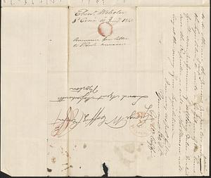 Ebenezer Webster to George Coffin, 10 January 1840