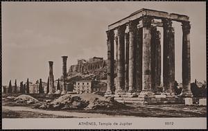 Athènes. Temple de Jupiter