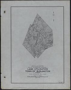 Land Utilization Town of Burlington