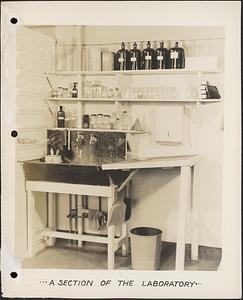 A section of the laboratory