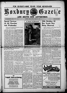 Roxbury Gazette and South End Advertiser, February 09, 1940