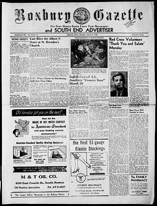 Roxbury Gazette and South End Advertiser, March 27, 1958